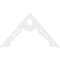 Ekena Millwork Pitch Cena Architectural Grade PVC Gable Pediment, 36"W x 21"H x 1"P (14/12) GPP036X021X100CEN - alternate 5